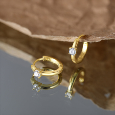 MORGANA Oorbellen met Diamantjes