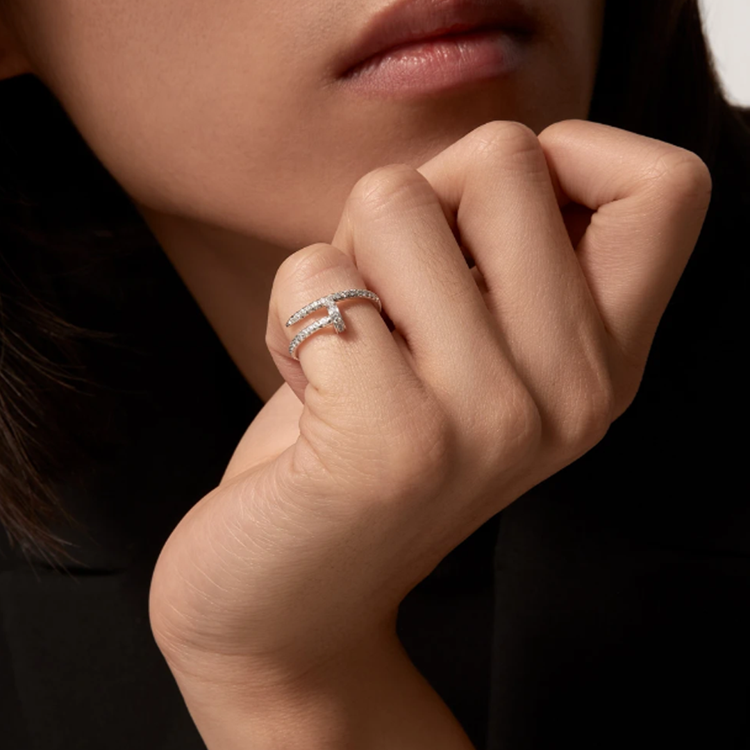 NAIL Ring with Zirconia