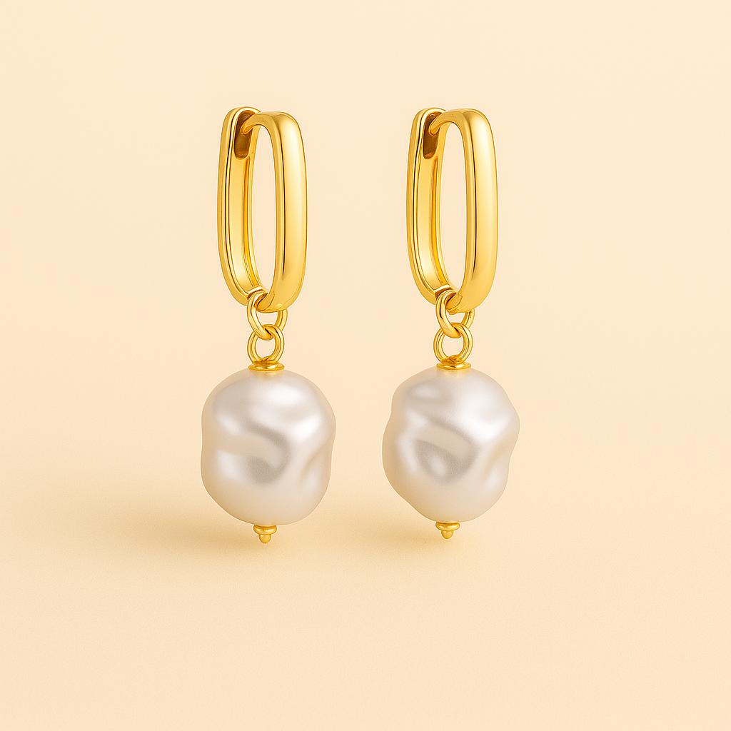 CECILIA Pearl Earrings