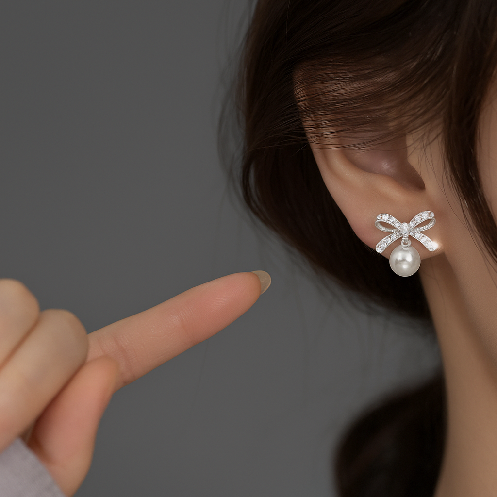 LUCILLE Classic Pearl Earrings