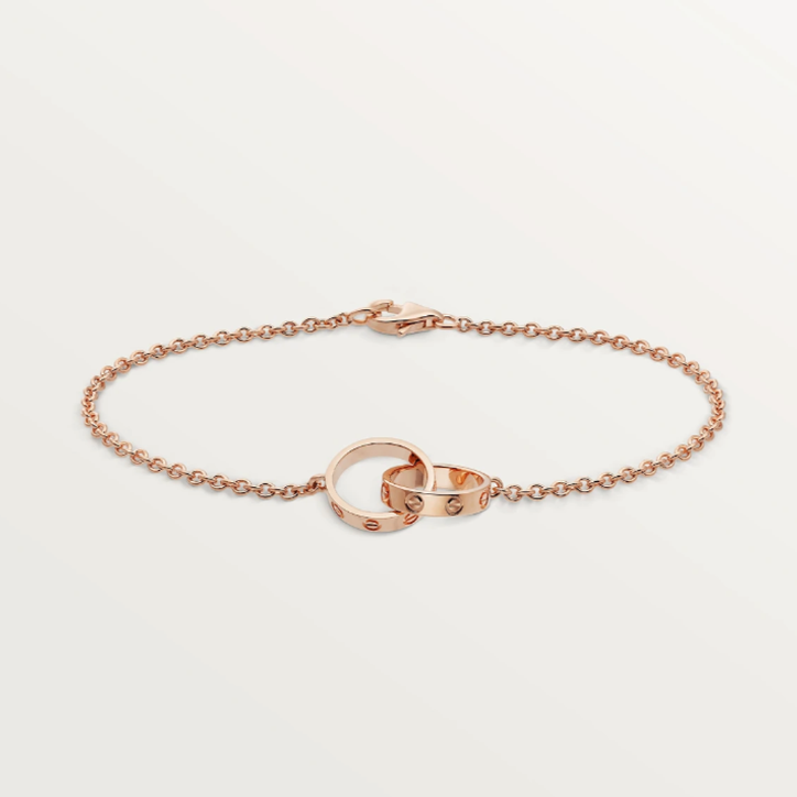 LOVE Double Ring Bracelet