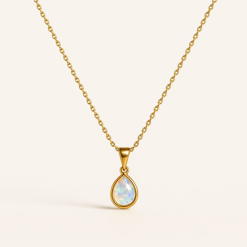 OCEAN Gouden Druppel Ketting