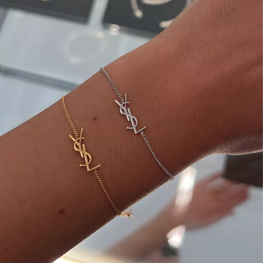 "YSL" Statement Bracelet