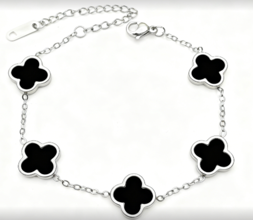clover Silver Bracelet