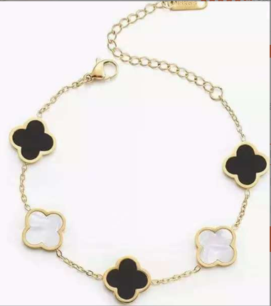 clover Silver Bracelet