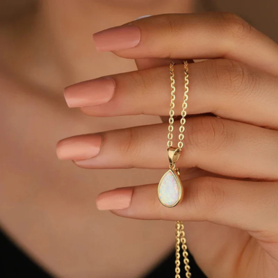 OCEAN Gouden Druppel Ketting