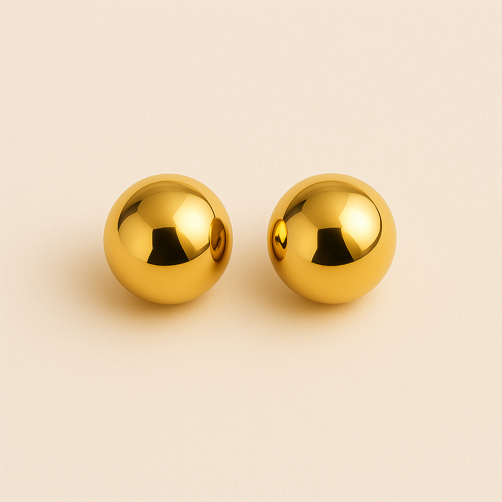 KIM Round Earrings