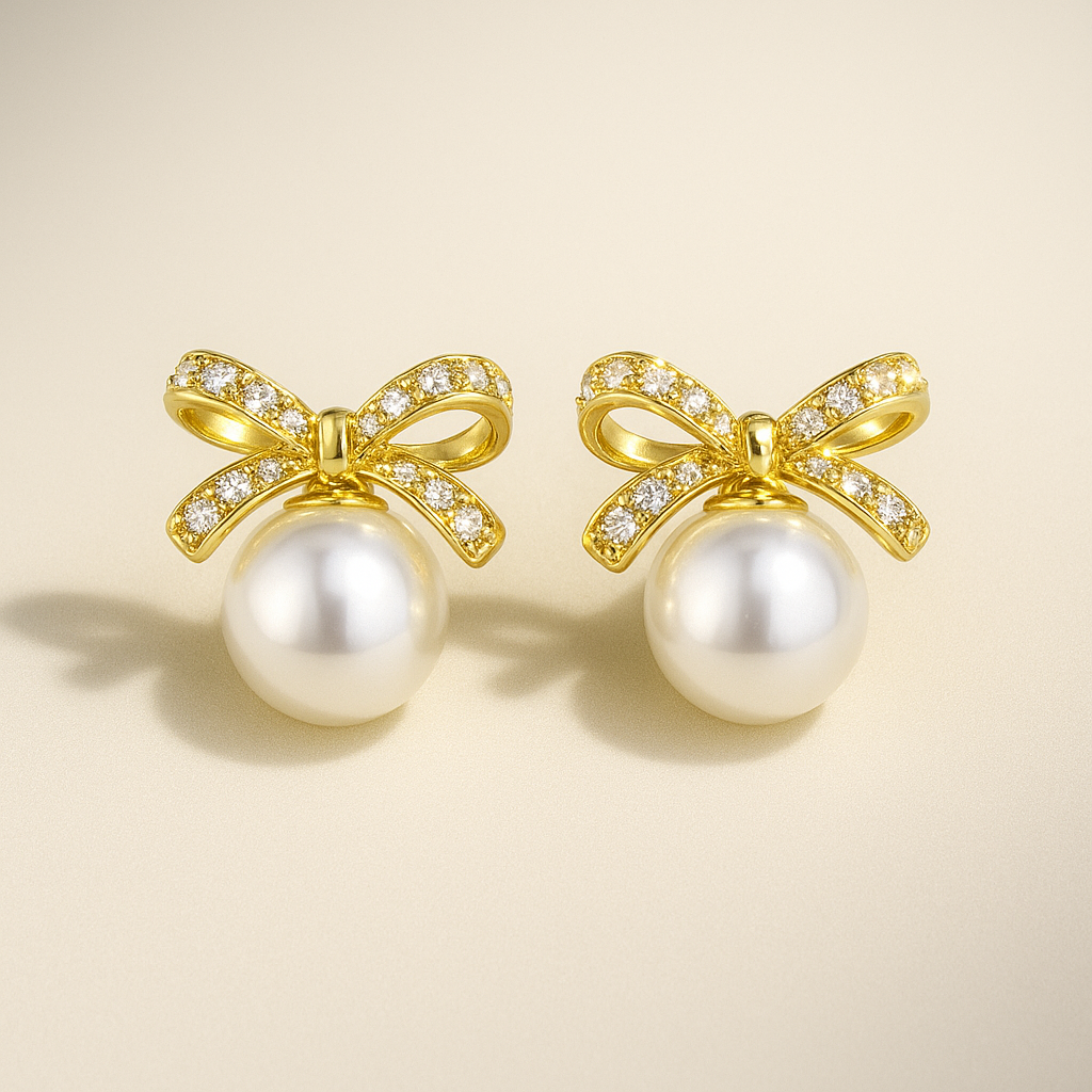 LUCILLE Classic Pearl Earrings