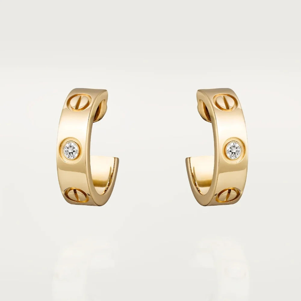 Crystal Valencia Hoops