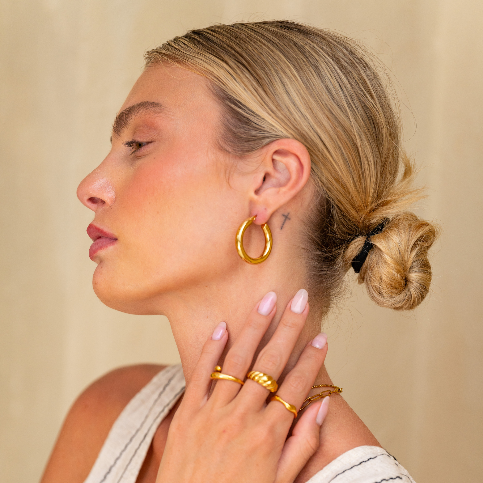 ALINA Golden Hoops