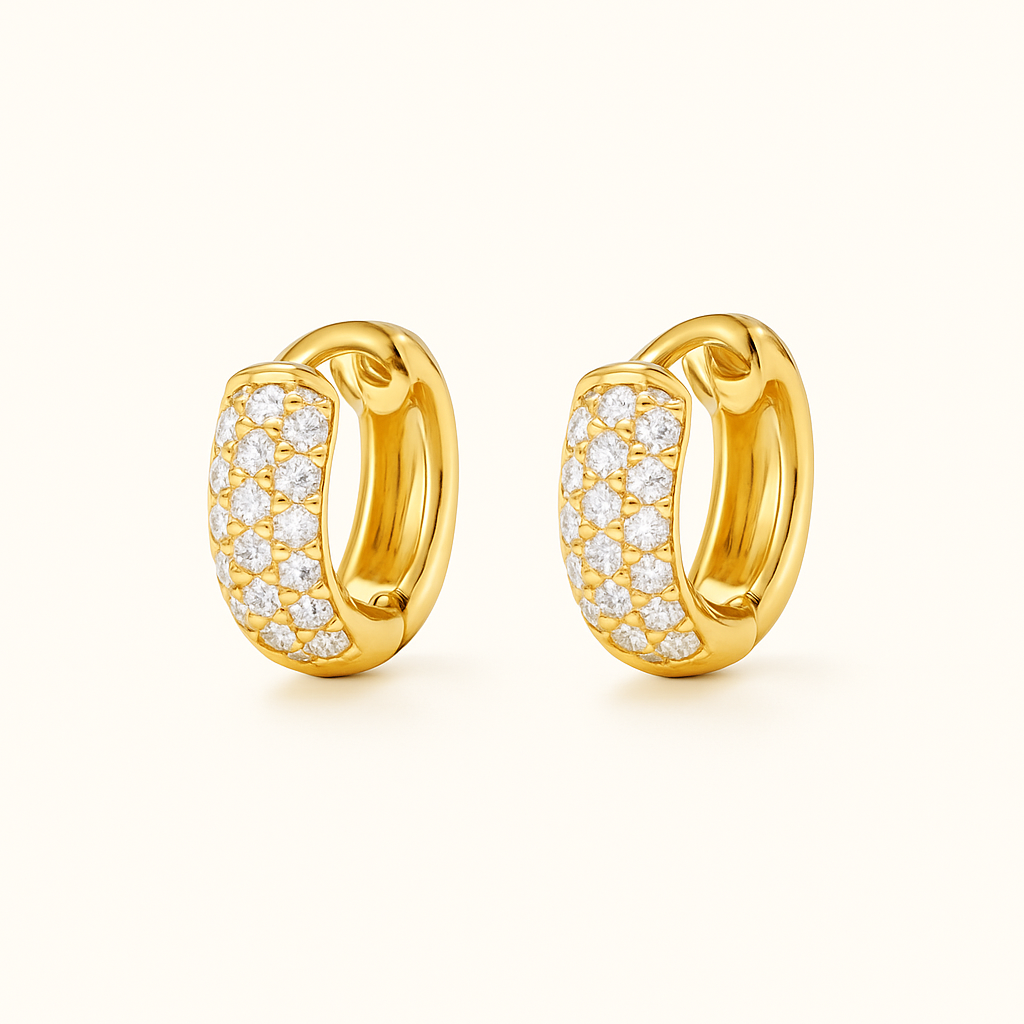 HARRIET Hoops with Zirconia