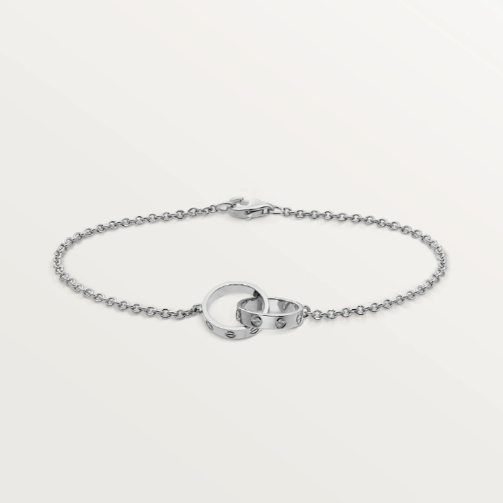 LOVE Double Ring Bracelet