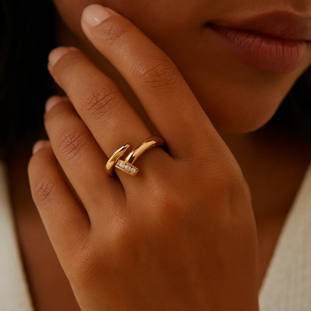 Nail Crystal Band