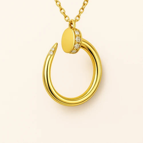 Nail Pendant Necklace