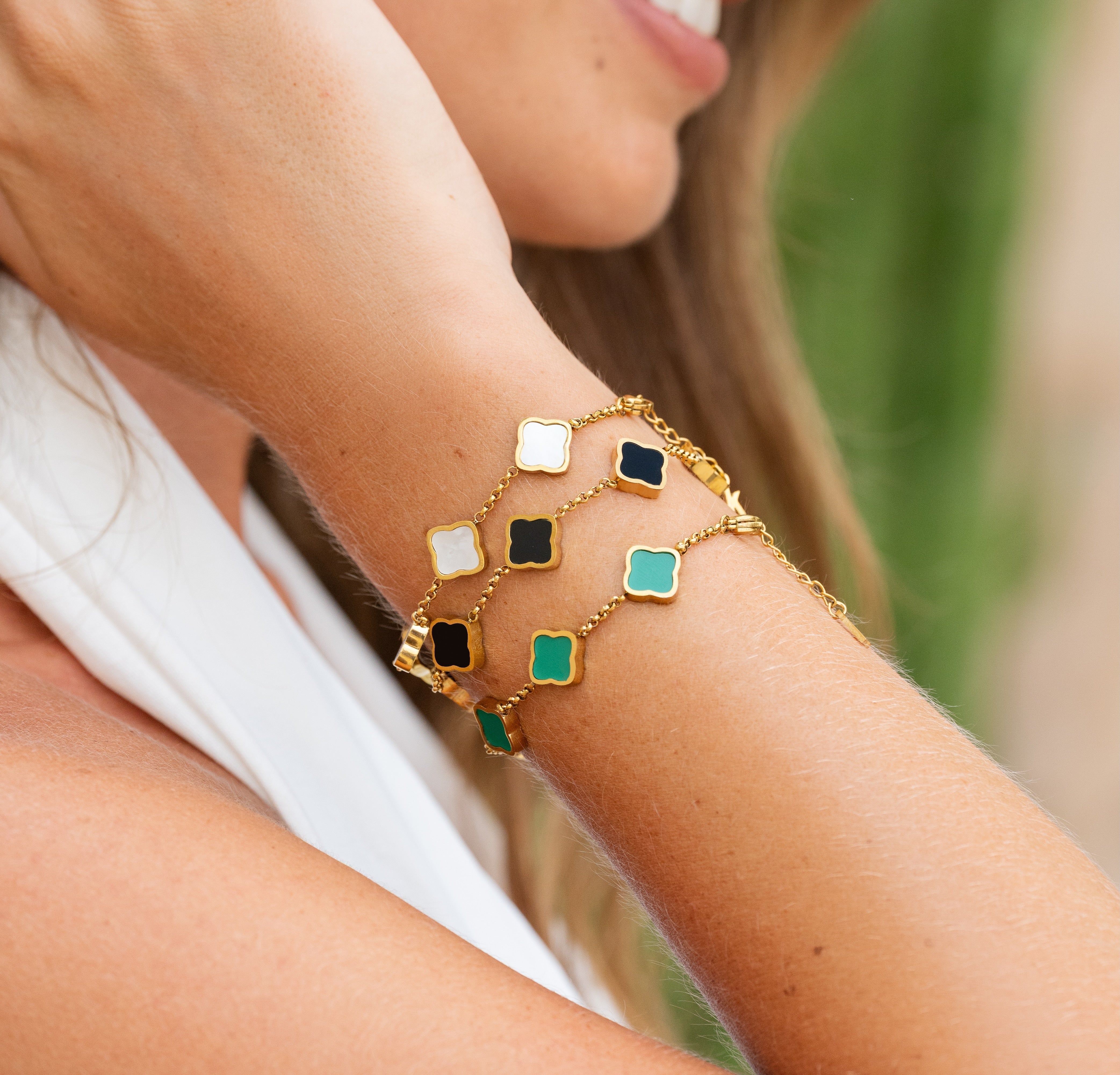 clover Golden Bracelet