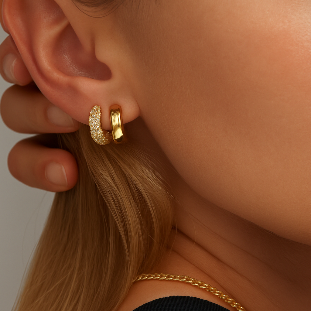 HARRIET Hoops with Zirconia